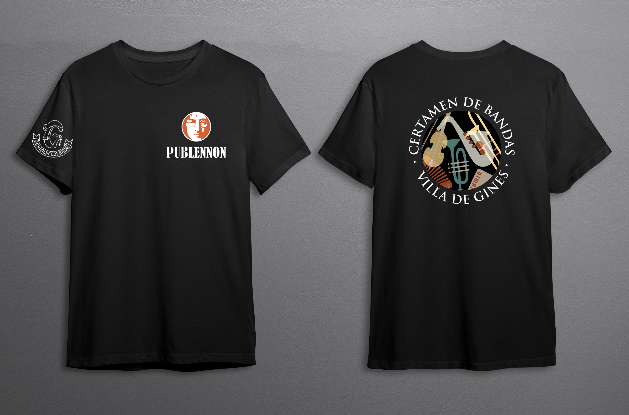 Camiseta Certamen de Bandas