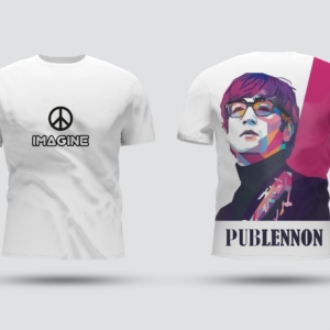 Camiseta Jonh Lennon Color